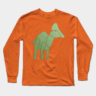 Olorotitan Hadrosaur Ornithopod Dinosaur Merchandise, Great Gift For All Ages Long Sleeve T-Shirt